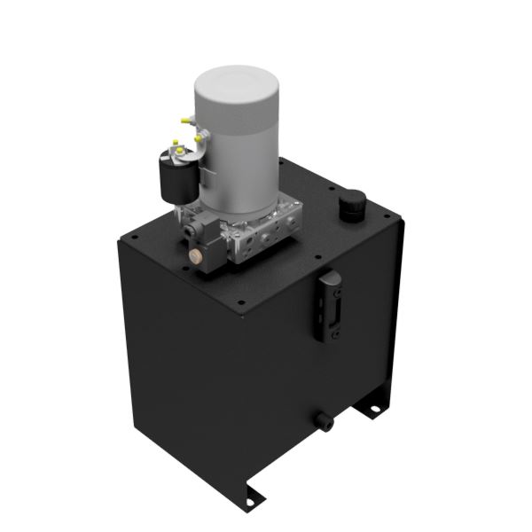 MINI-CENTRAL S/E 2KW 12VDC DEPOSITO VERTICAL C/TAMPA 30L